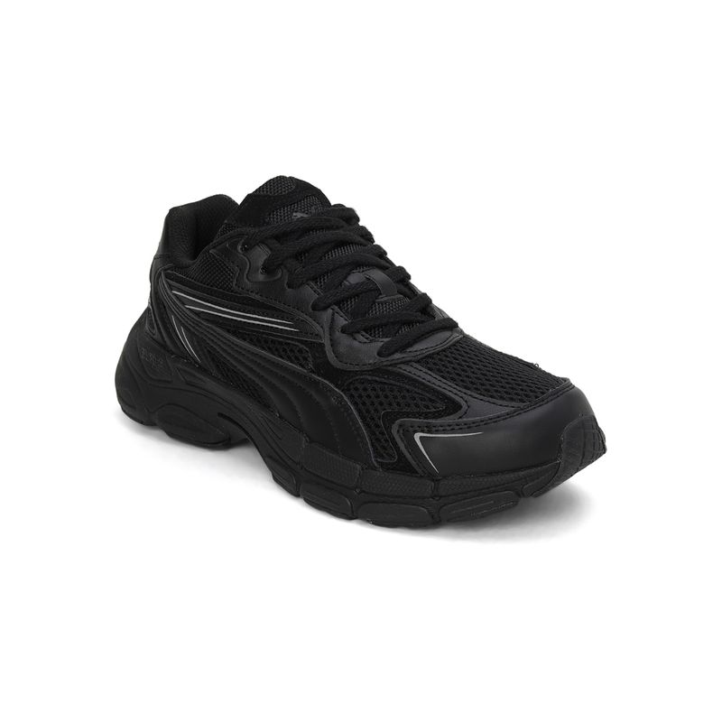Puma Teveris Nitro Base Unisex Black Sneakers (UK 7)