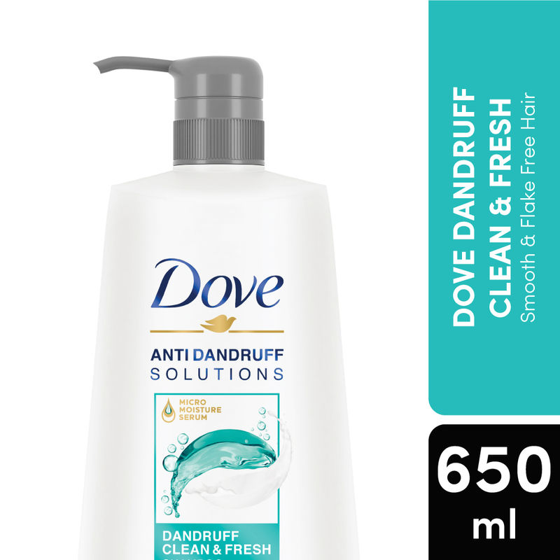 Dove Dandruff Clean & Fresh Shampoo for Dry Itchy & Flaky Scalp