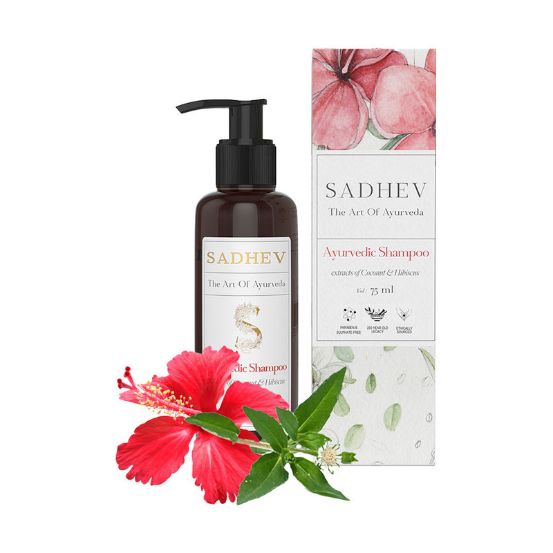 Sadhev Mini Ayurvedic Shampoo - Coconut & Hibiscus