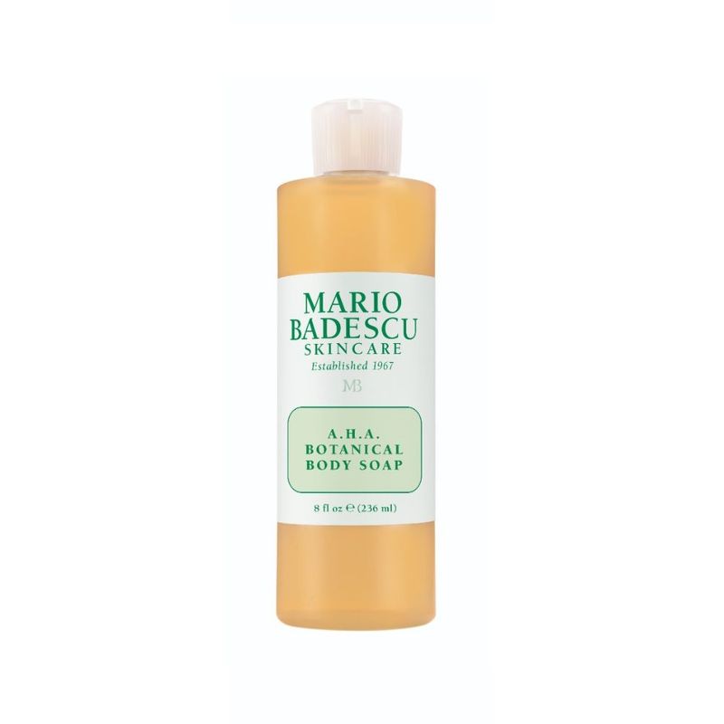 Mario Badescu Exfoliating and Brightening A.H.A Botanical Body Wash with Glycolic Acid