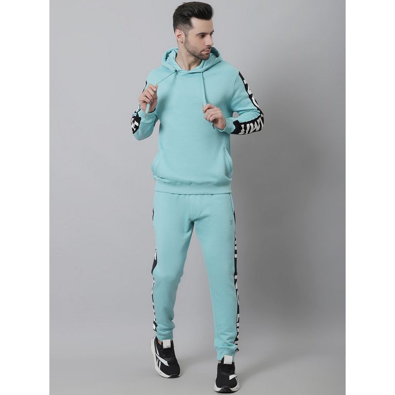 Selfusion Side-Stripe Green Co-Ord Set (L)