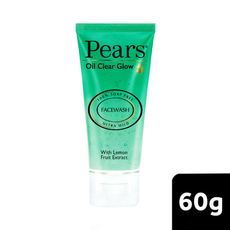 Pears Oil Clear Facewash Ultra Mild pH Balanced with Lemon Flower Extract