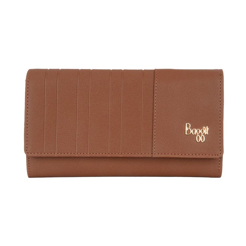 Buy Baggit Women Leeds Brown Wallet L Online