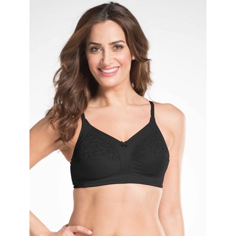 Jockey ES14 Wirefree NonPadded Cotton Elastane Full Coverage Plus Size