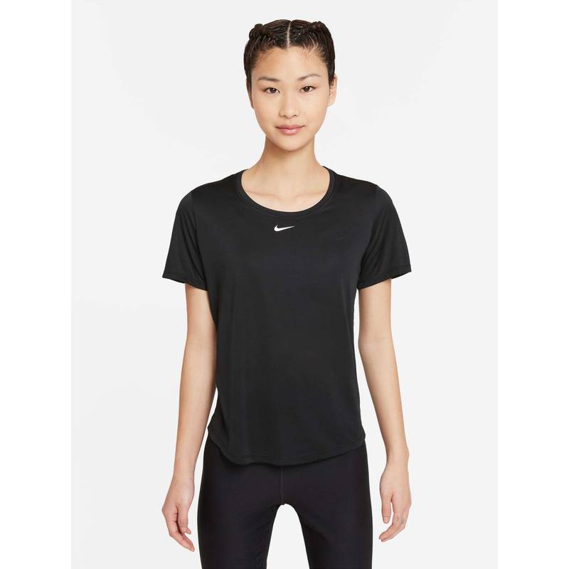 Nike Black Sportswear One Std Women T-Shirt (XS)