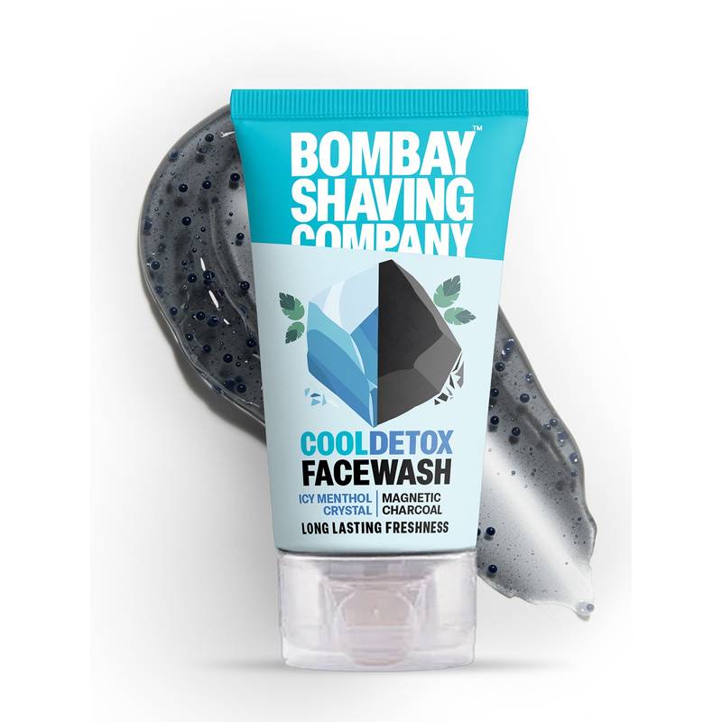 Bombay Shaving Company Charcoal Face Wash - 10X Deep Cleansing Formula
