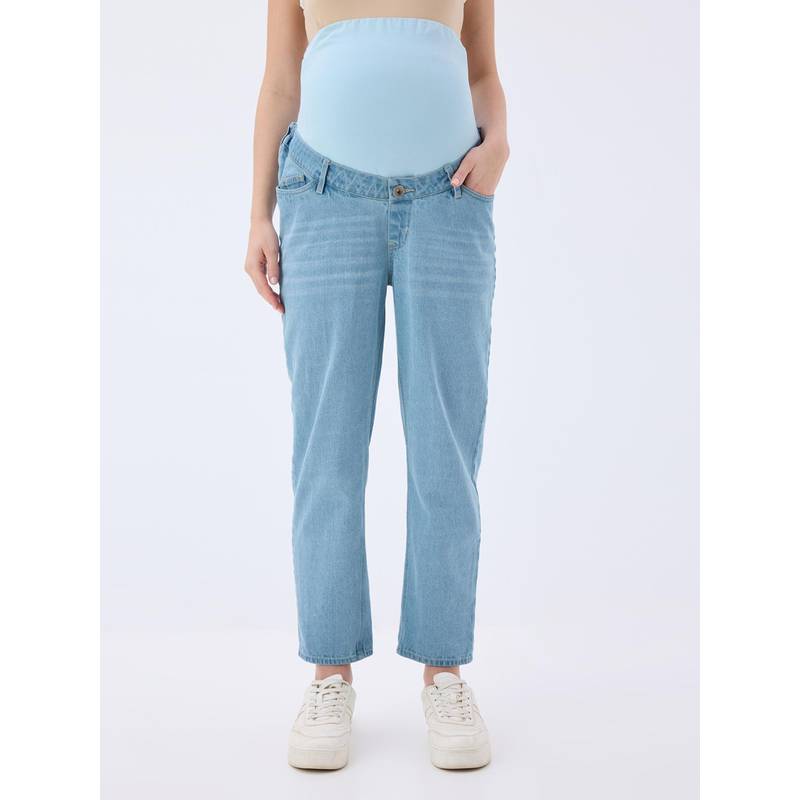 MomToBe Light Blue Maternity Jeans (M)