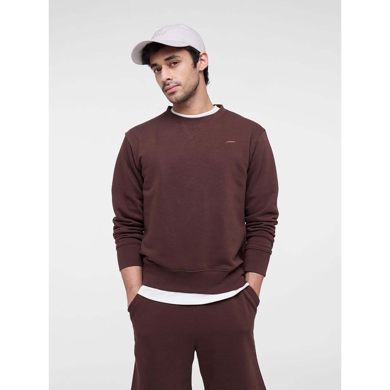 FEIER Brown Men's 365 Off-Duty Sweatshirt (S)