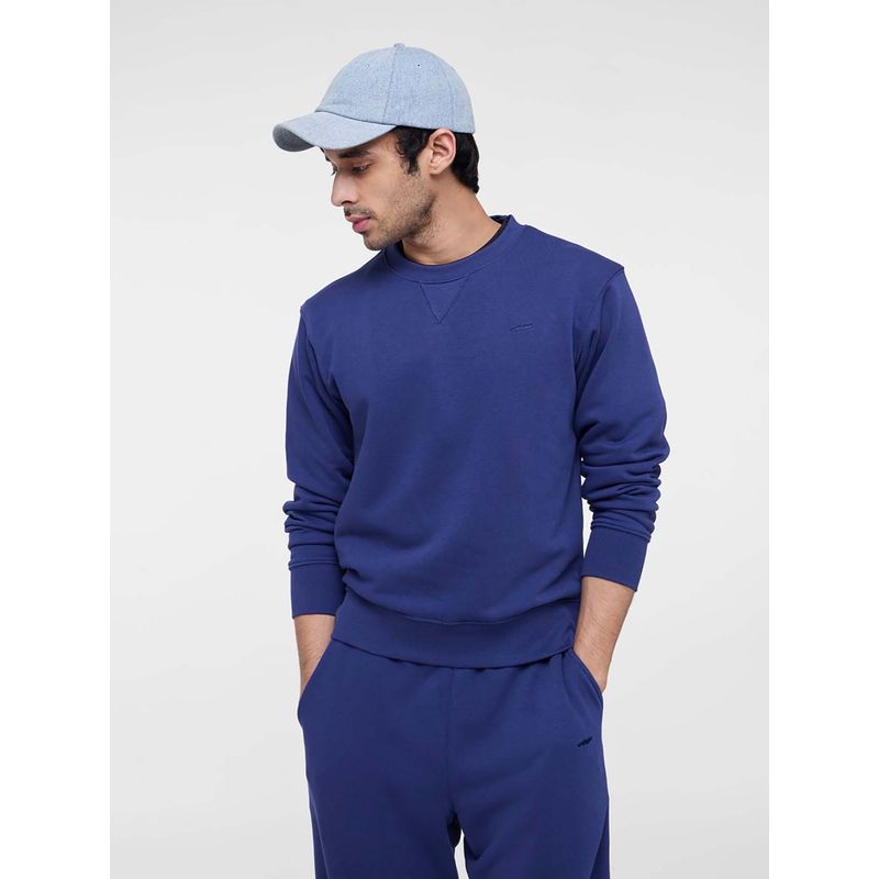 FEIER Navy Blue Men's 365 Off-Duty Sweatshirt (S)