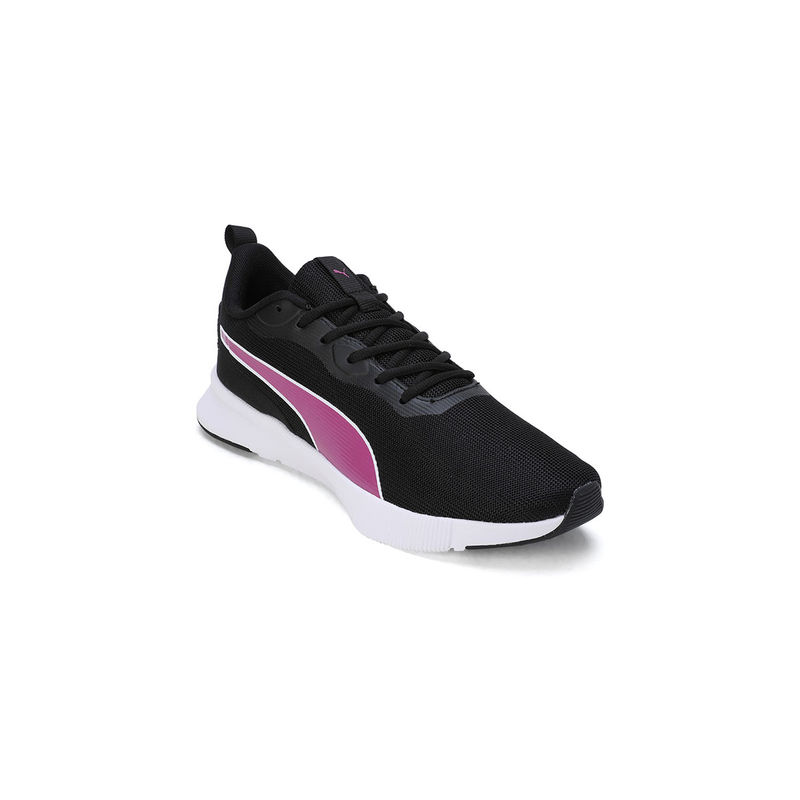 Puma Flyer Flex V1 IDP Unisex Black Running Shoes (UK 3)
