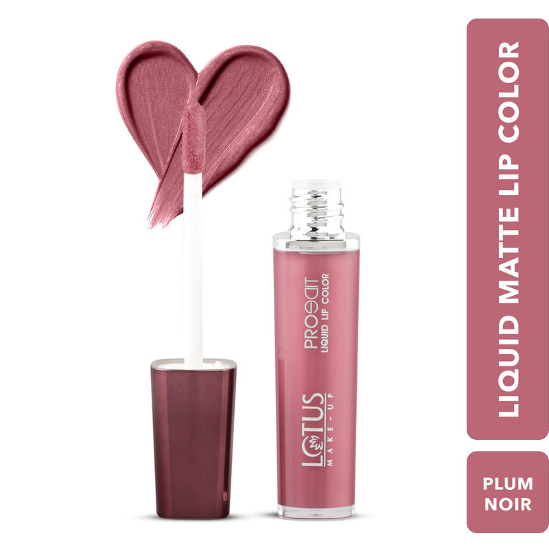 Lotus Make Up Proedit Liquid Matte Lip Color - Plum Noir