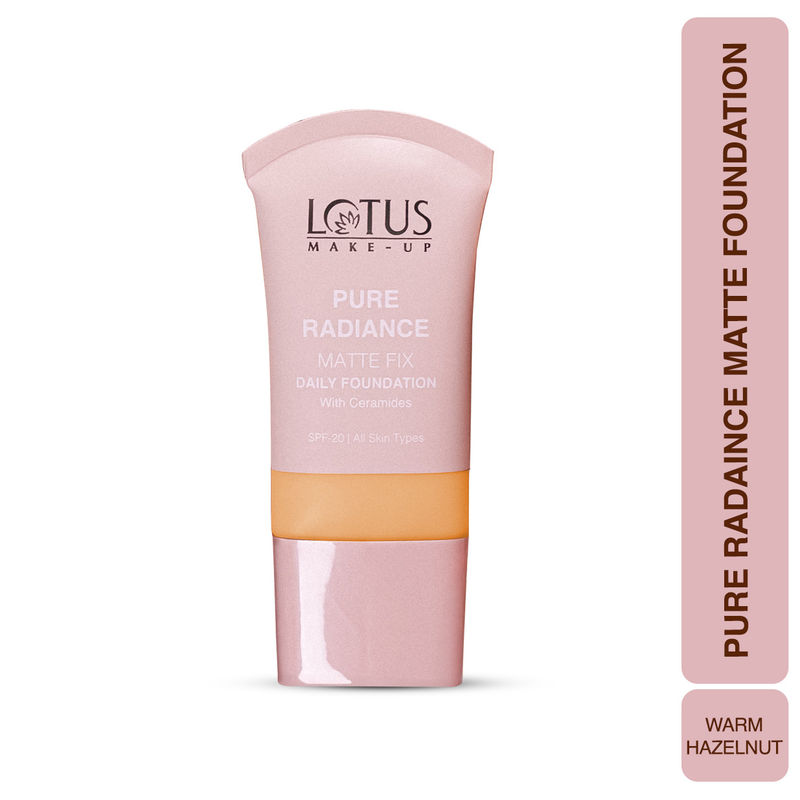 Lotus Make Up Pure Radiance Matte Foundation - Warm Hazelnut
