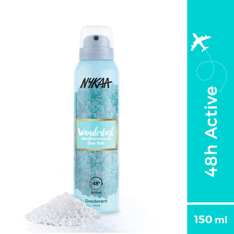 Nykaa Wanderlust Deodorant Spray - Mediterranean Sea Salt