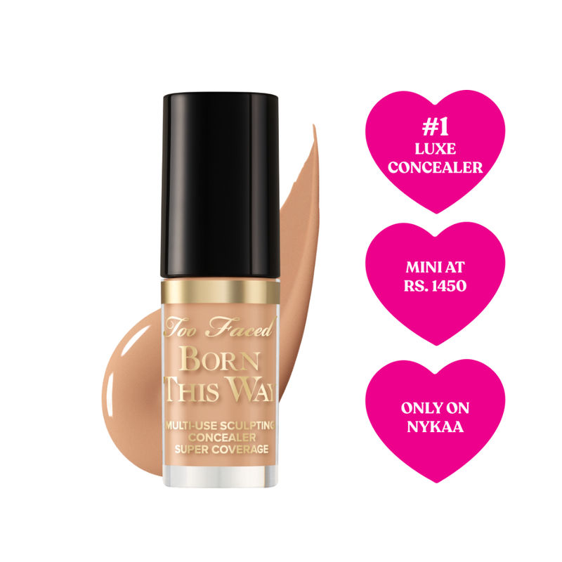 Too Faced Born This Way Super Coverage Mini Concealer - Light Beige