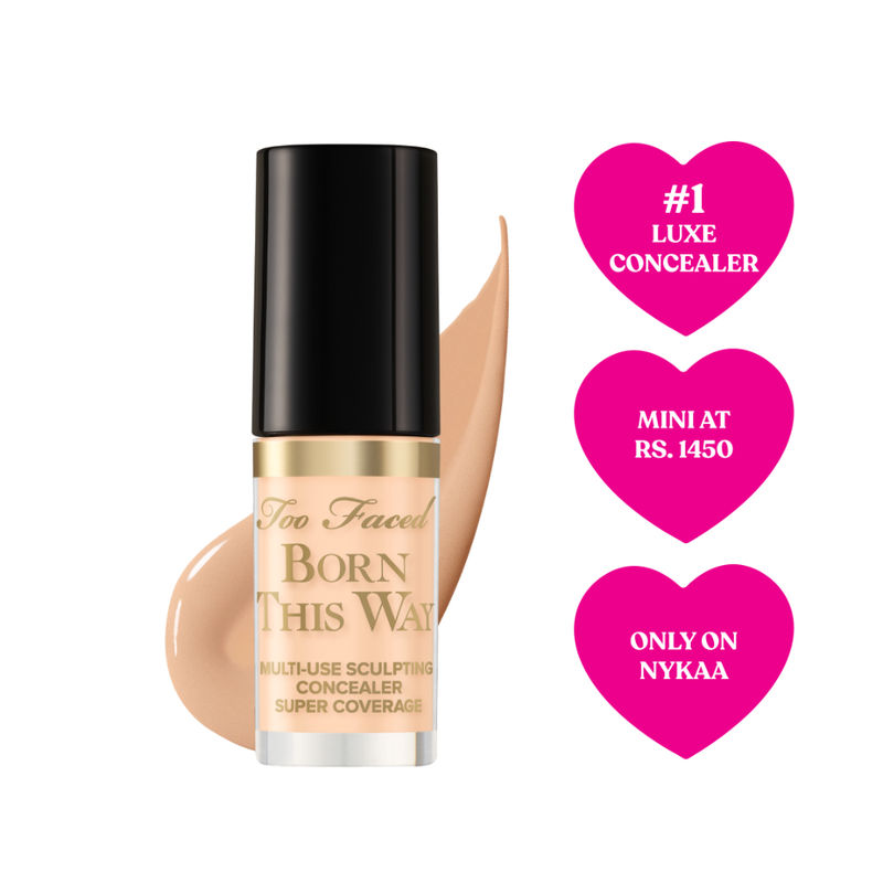 Too Faced Born This Way Super Coverage Mini Concealer - Almond