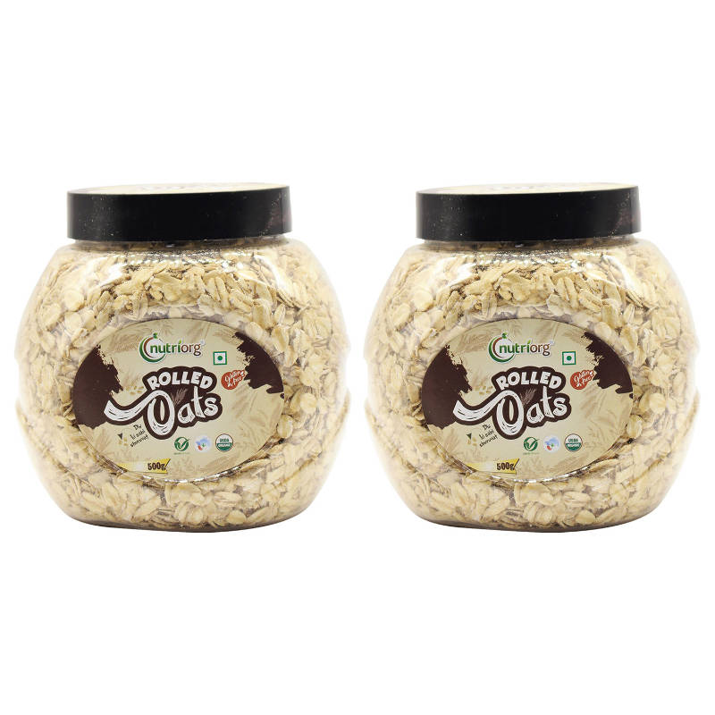 Nutriorg USDA Certified Organic Rolled Oats