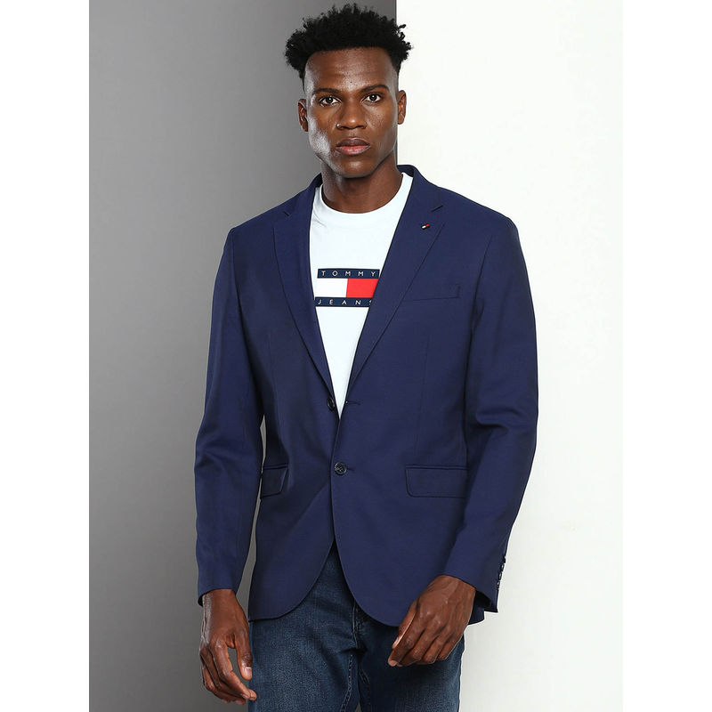Tommy Hilfiger Mens Blue Color Blazer (50)
