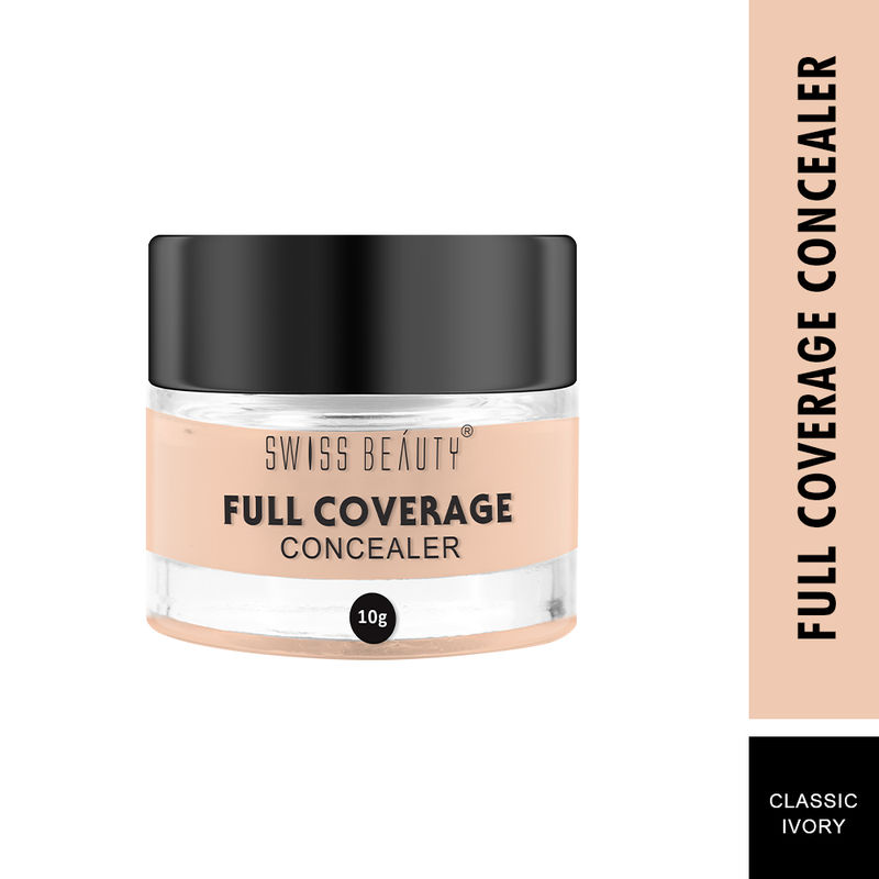 Swiss Beauty Full Coverage Concealer - Shade-05 Classic-ivory