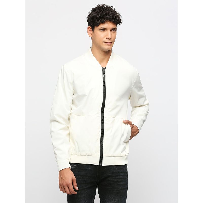 Pepe Jeans White Lightweight Cut Sew Jacket (S)