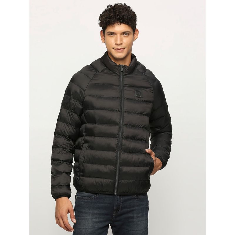 Pepe Jeans Black Kamachi Fit Travel Jacket (M)