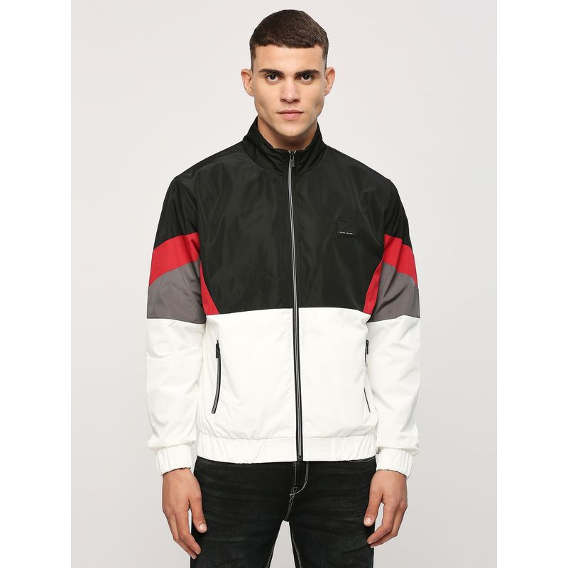 Pepe Jeans White Cut and Sew Jackpot Fit Jacket (M)