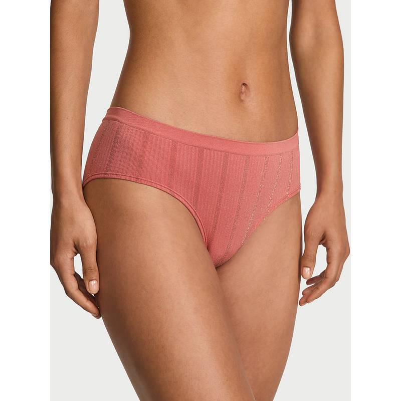 Victoria's Secret Peach Seamless Hip Hugger Hipster Panty (XS)