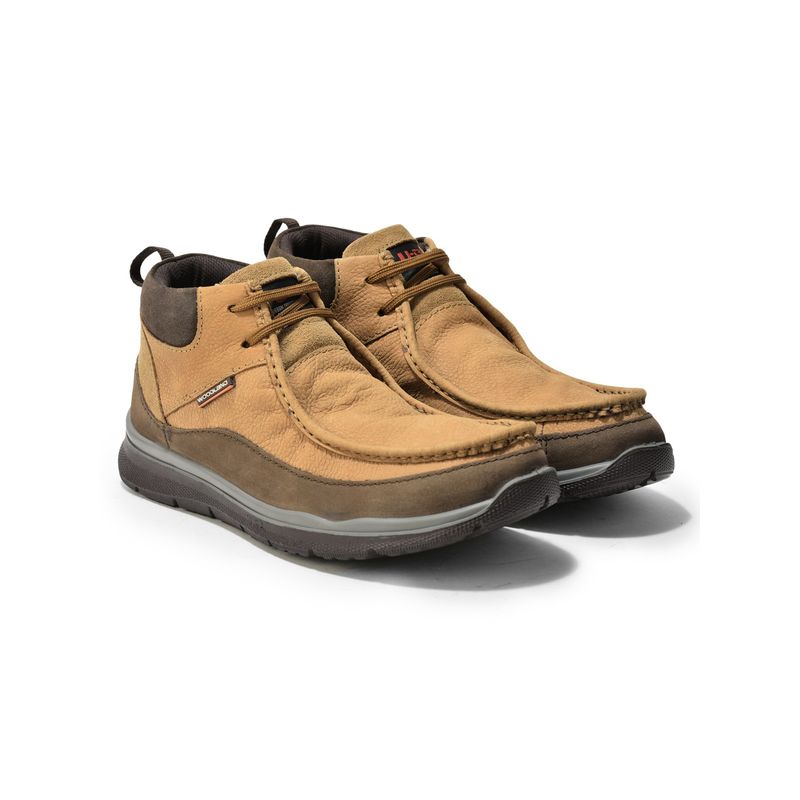 WOODLAND Men Brown Casual Boots (EURO 39)