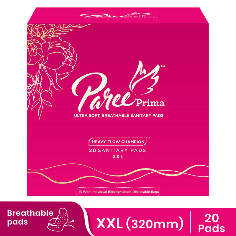Paree Prima XXL - 20 Premium Sanitary Pads