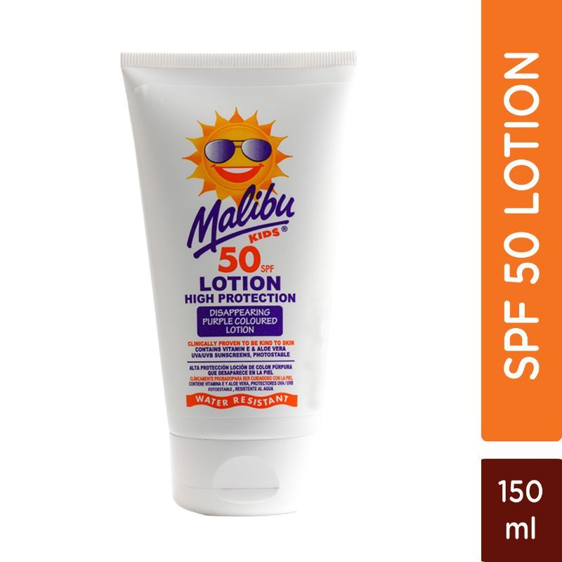 Buy Malibu Kids Coloured Lotion SPF 50 Online