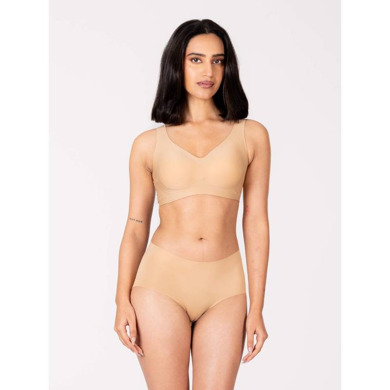 Shapercult Skyn Full coverage Bra-Beige (L)