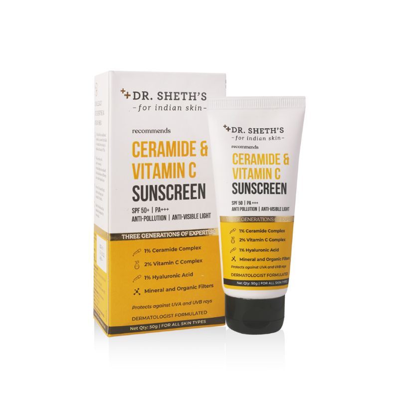 Dr. Sheth's Ceramide & Vitamin C Sunscreen Buy Dr. Sheth's Ceramide