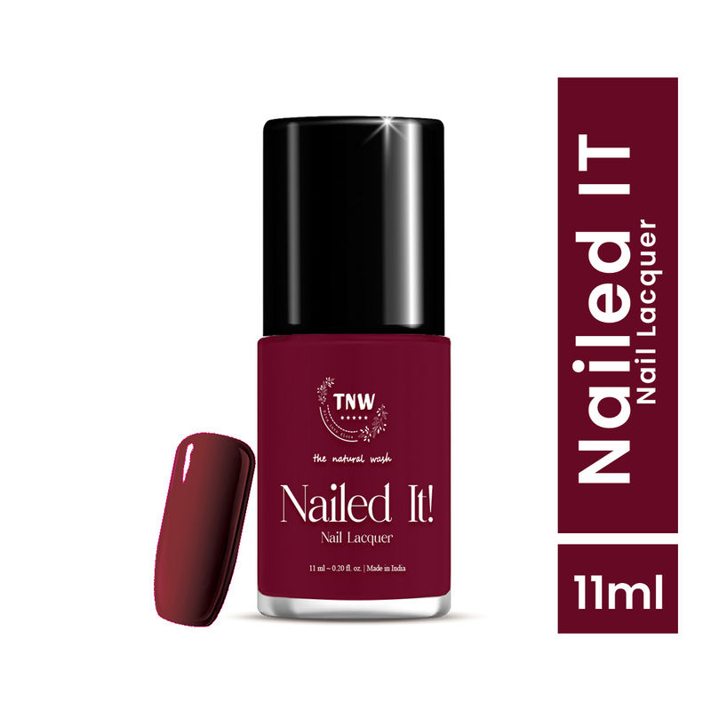 TNW The Natural Wash Nailed It Nail Lacquer - Cherry Bomb