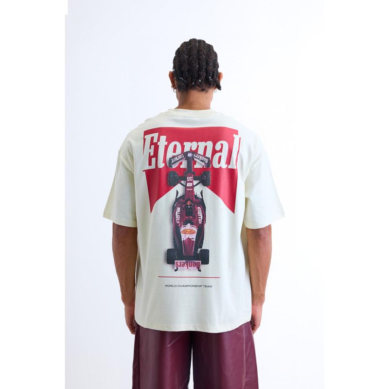 Bonkers Corner Eternal Lap Oversized T-Shirt for Men (XS)