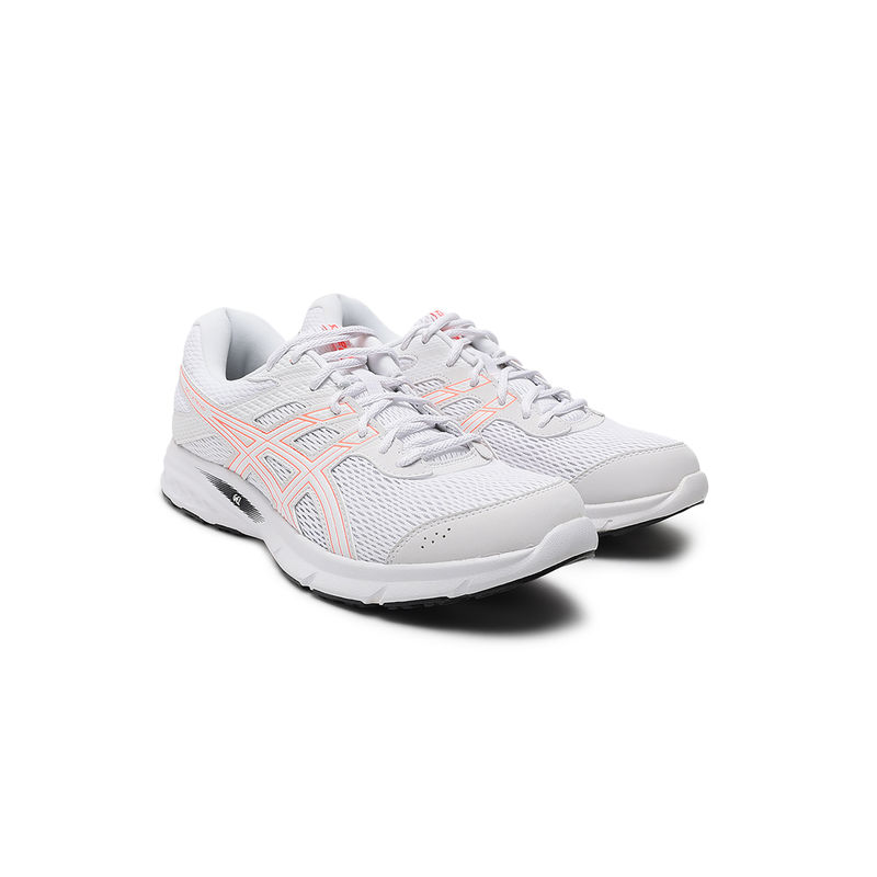 ASICS GEL-XTEND Men Sports Running Shoes White & Pink (UK 11)