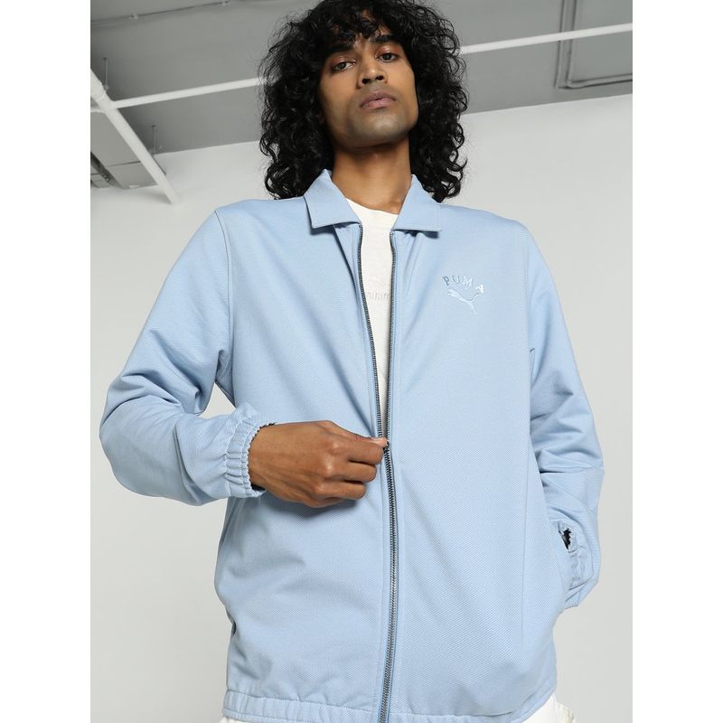 Puma Classics Full-Zip Unisex Blue Jacket (S)