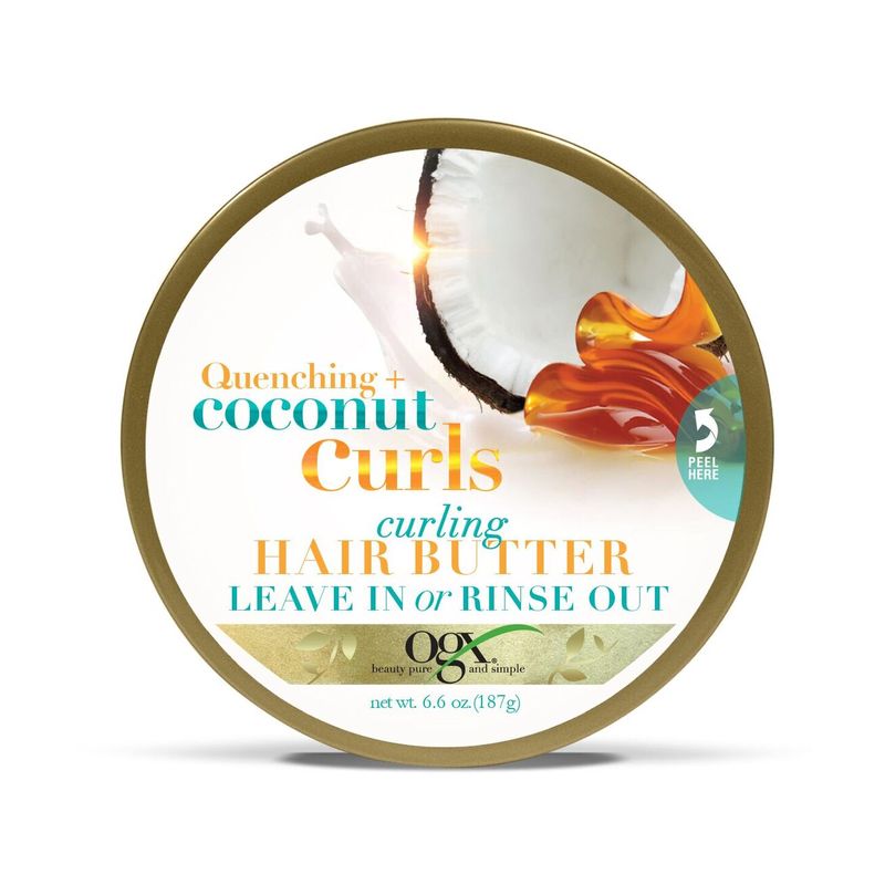 OGX Coconut Curls Curling Hair Butter 6.6Oz