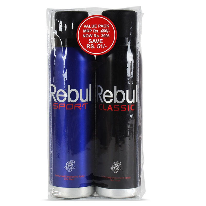Rebul by Archies Classic & Sport Deodorant Combo