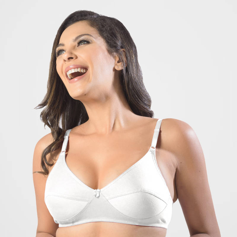 Sonari Kesar Women's Regular Bra - White (36B)
