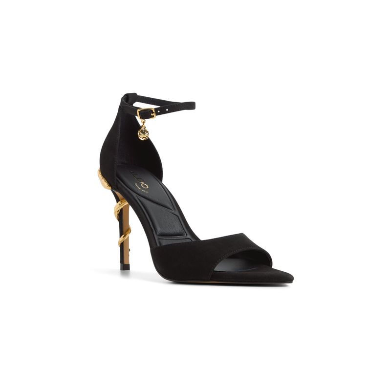 Aldo Medeza-B Black Ladies Dress Stilettos (UK 5)