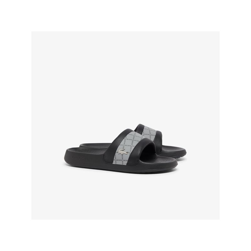Lacoste Men Serve Hybrid Black Sliders (UK 8)