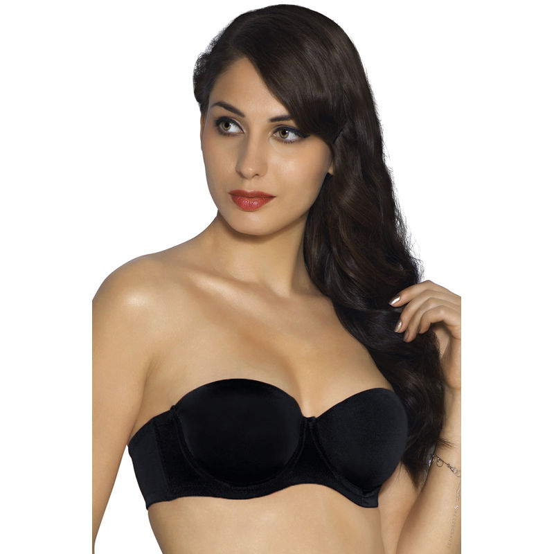 Amante Padded Wired Strapless Multiway Bra - Black (38B)