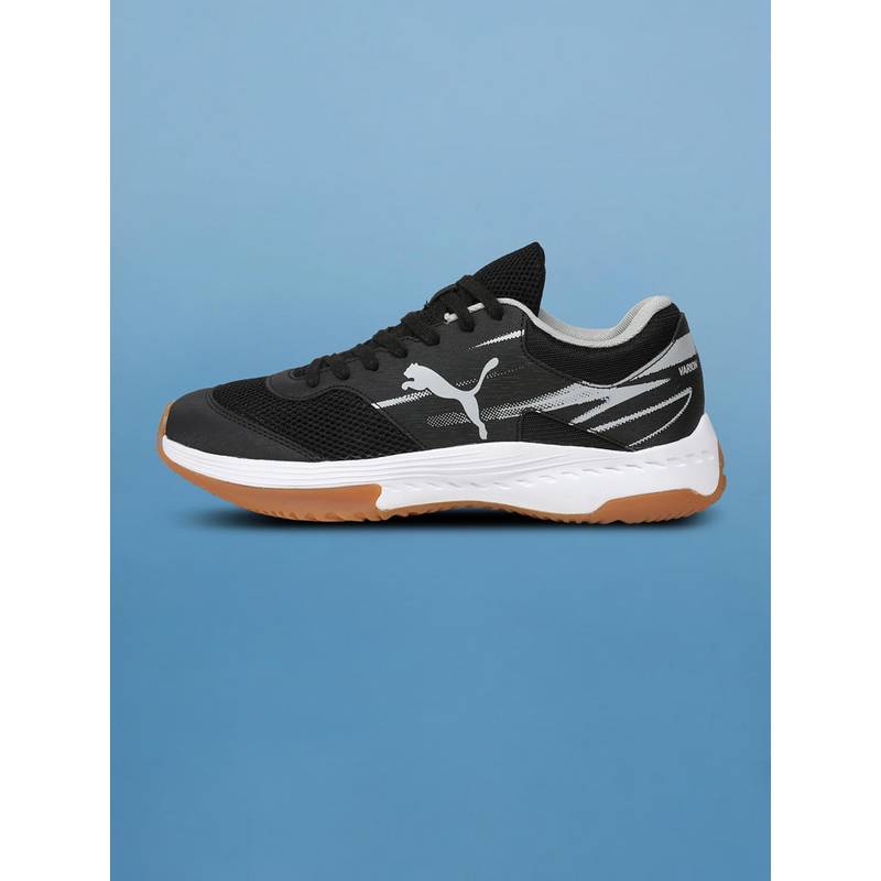 Puma Unisex Black Varion V2 Wide Fit Badminton Shoes (UK 7)