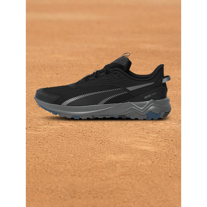 Puma Unisex Black Extend Lite Trail Running Shoes (UK 6) - Image 1