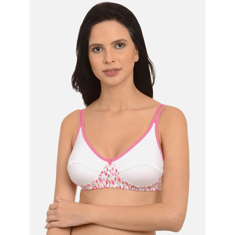 Mod & Shy Non-Padded Non Wired Basic Bra - White (34C)