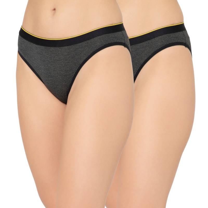 Bummer Womens Solid Micro Modal Bikinis Panties Combo (Pack of 2) (S)