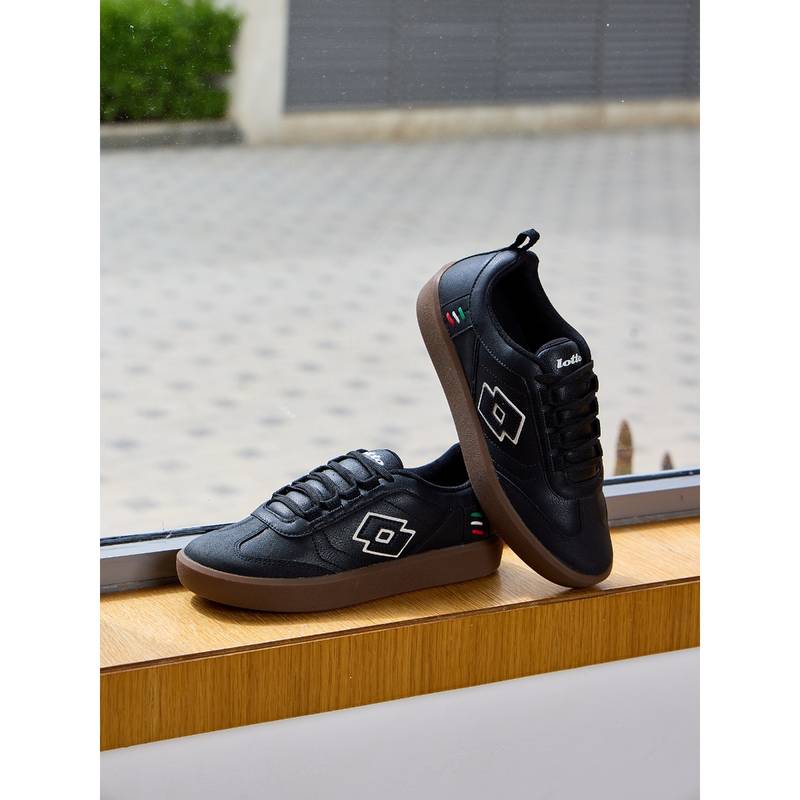 LOTTO Brasil Select Urbano Black Sneakers for Women (UK 3)
