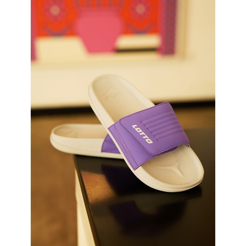 LOTTO Enduro X Purple Sliders for Women (UK 3)