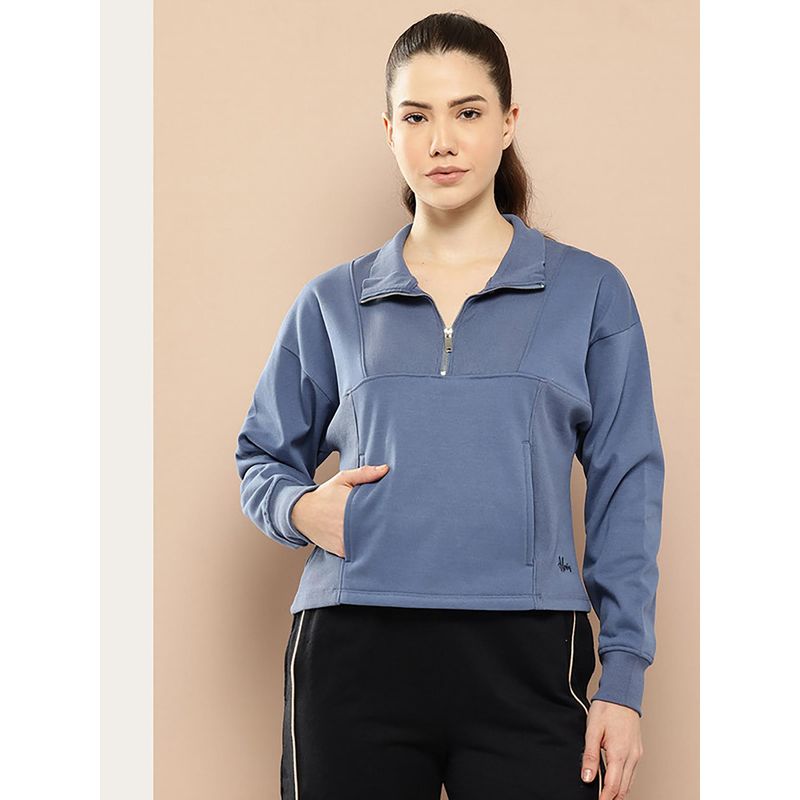 Alcis Women Essence Neck Pullover Sweatshirt (S)