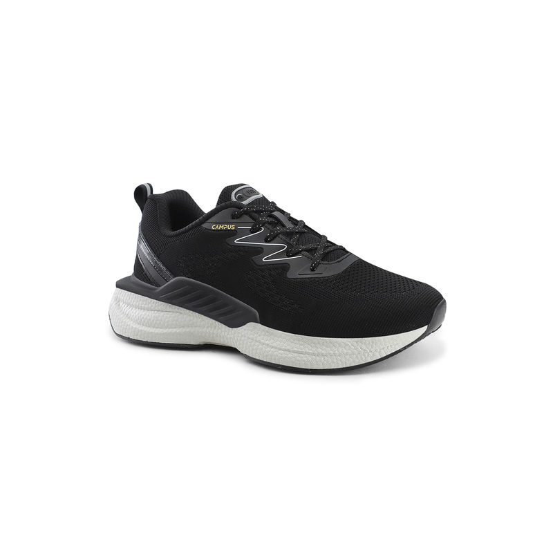 Campus GALLAP Men Black Running Shoes (UK 9)