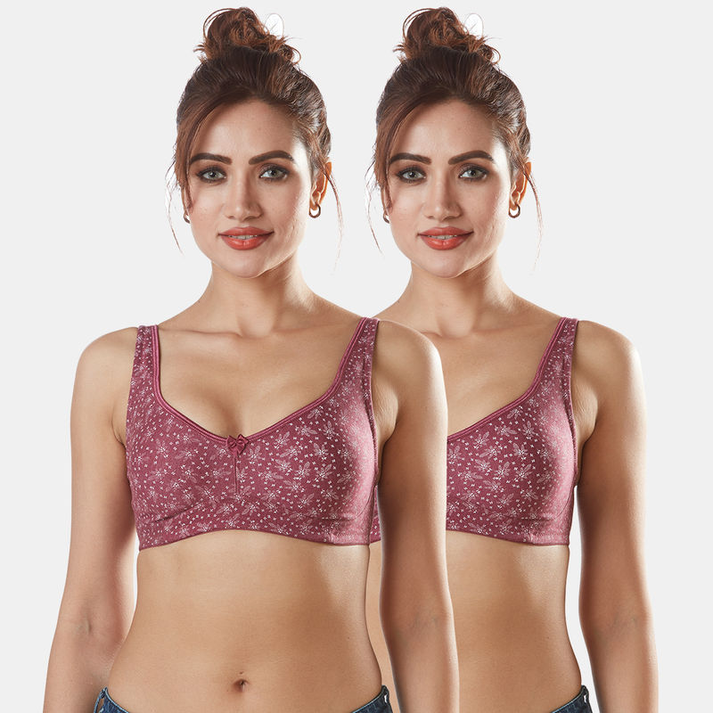 Sonari Ponds Non-padded Super Support Bra - Brown (34C)